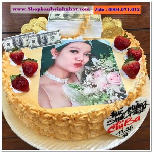 Bánh Sinh Nhật In Hình Ảnh - H229